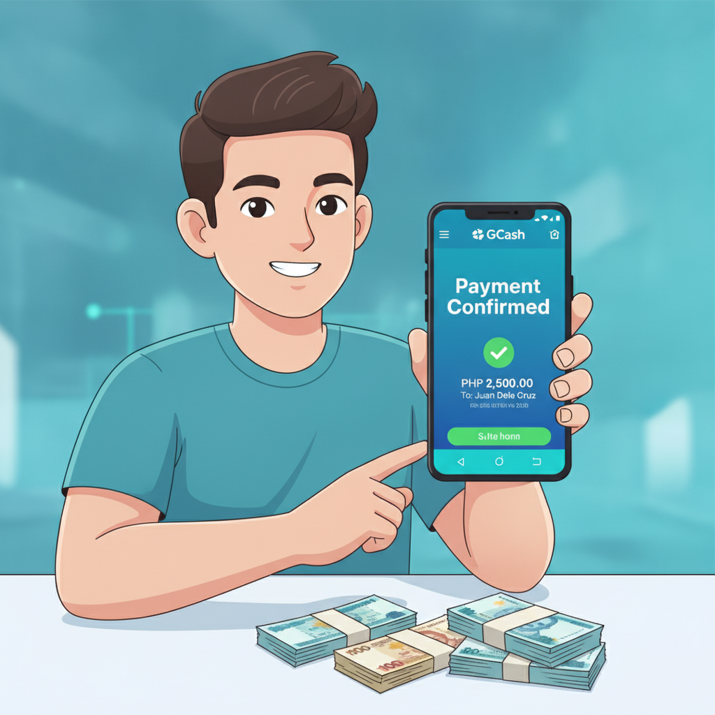 Illustration: How to Make Your First Deposit on Power Dragon Using GCash