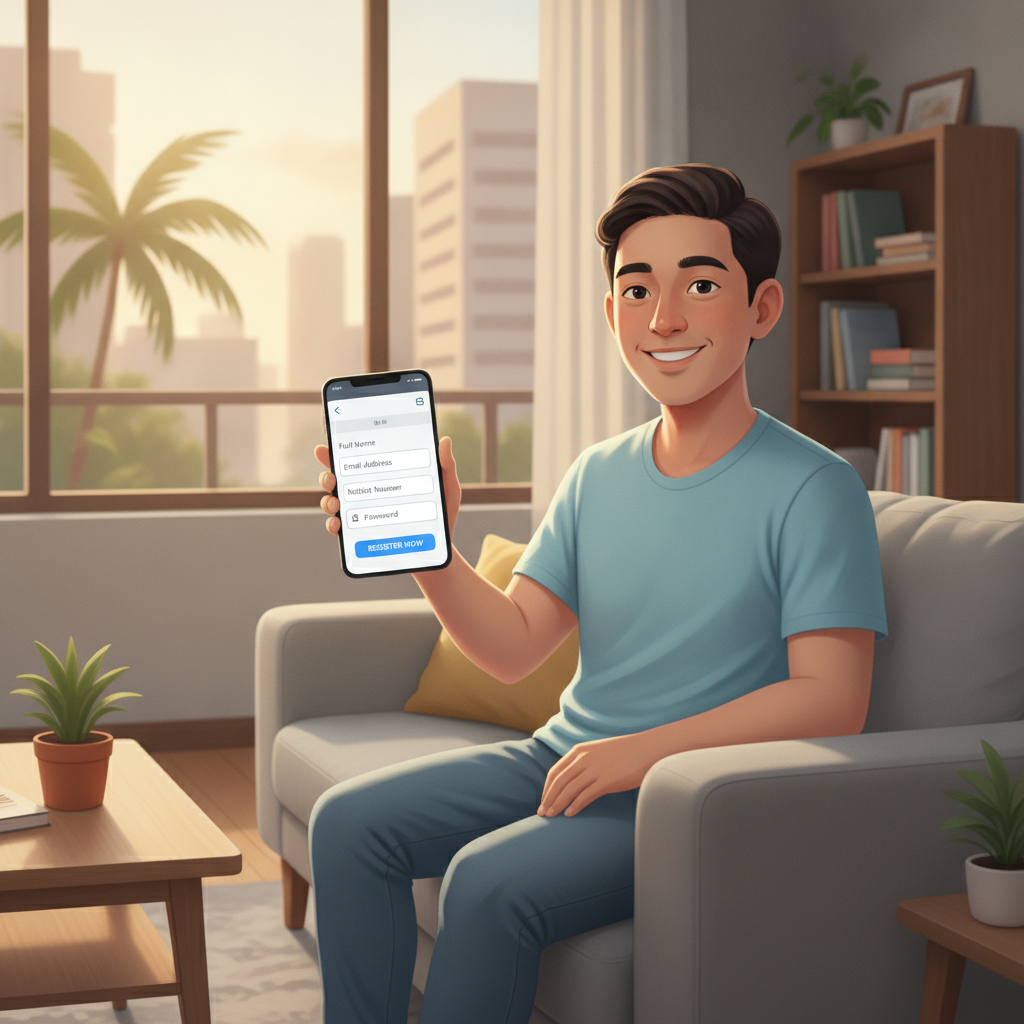 Illustration: How to Register on Power Dragon – Step-by-Step Sign-Up Guide for Filipino Players